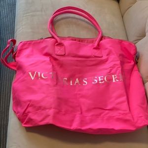 Victoria secret hot pink bag never used
